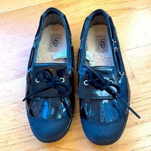 Ugg Australia rain shoes/boots, size 8, Black